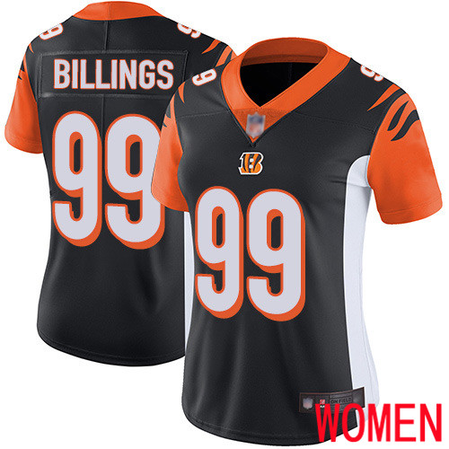 Cincinnati Bengals Limited Black Women Andrew Billings Home Jersey NFL Footballl #99 Vapor Untouchable